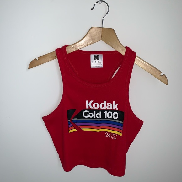 Kodak Red Crop Top - Picture 1 of 1